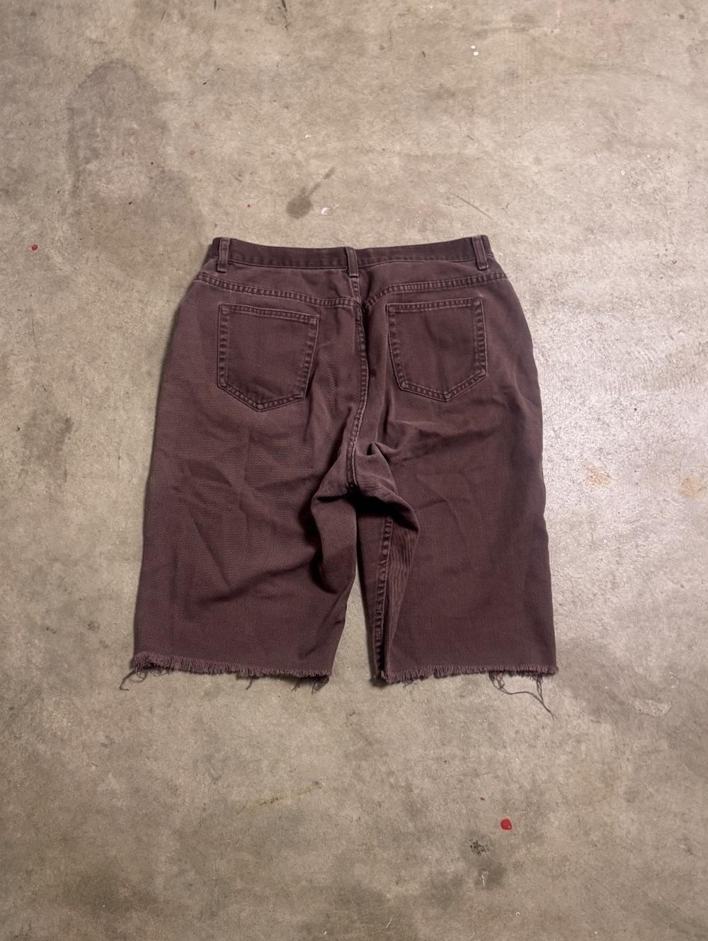 Vintage Liz Claiborne Brown Denim Cut Off Shorts